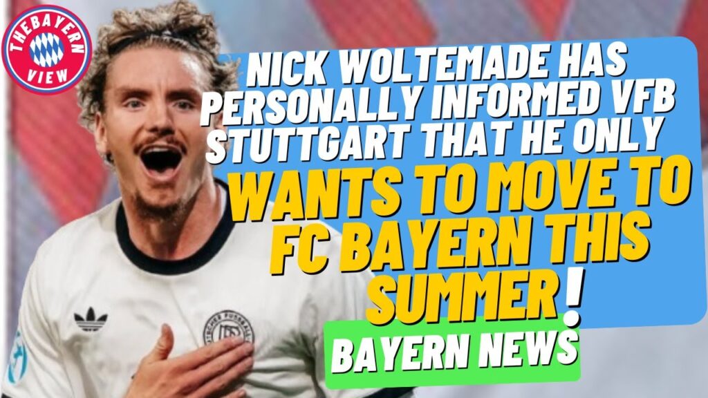 Nick Woltemade Bayern Transfer Update! *Transfer Request* Bayern Munich Transfer News