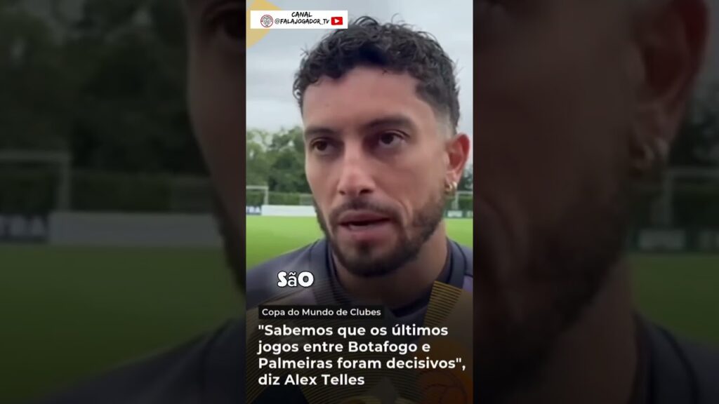 Alex Telles comentou sobre o duelo contra o Palmeiras nas oitavas de final da Copa do Mundo de Clube