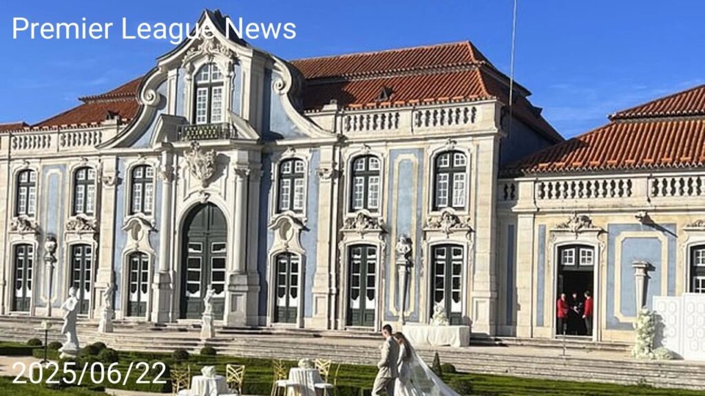 Man United defender Diogo Dalot shows off his dance moves as he ties the knot with his stunning … Man United defender Diogo Dalot shows off his dance moves as he ties the knot with his stunning …