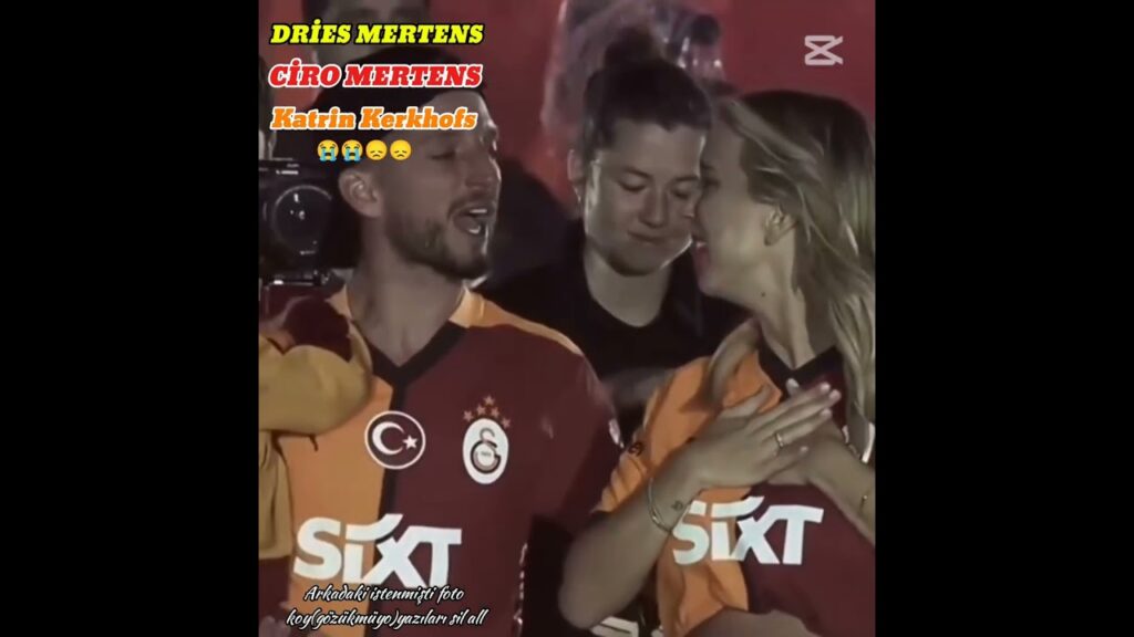 Dries Mertens Ciro Mertens Katrin Kelkofs 😞😞😭😭 baybay  #şampiyonluk #galatasaray
