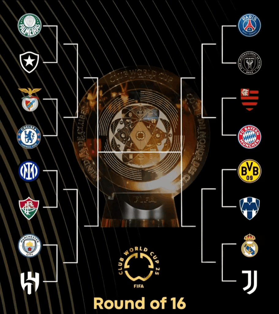 Round of 16, our way to the title 🫡