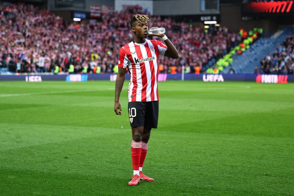 Athletic Bilbao forward Nico Williams