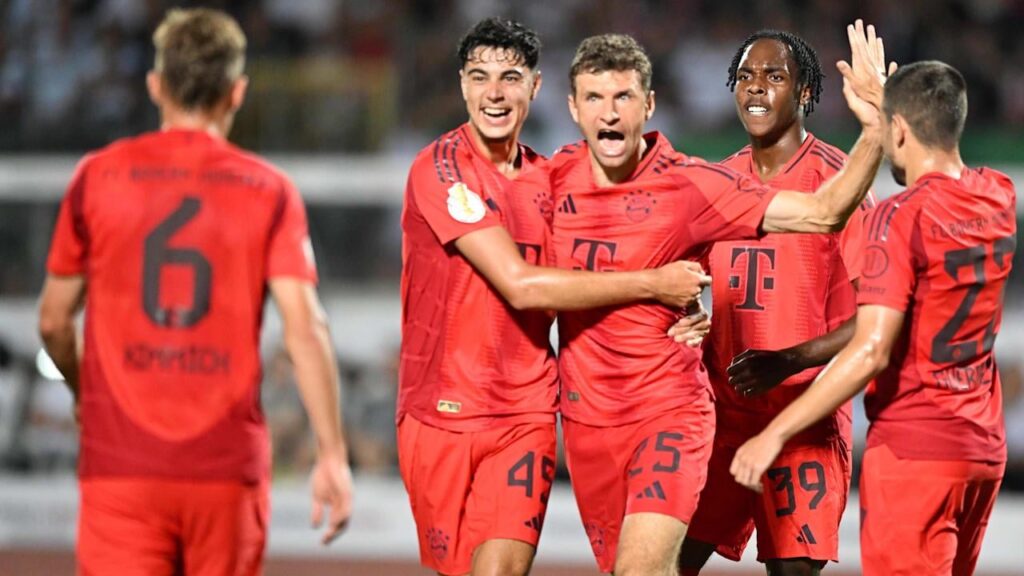 Bayern and Tottenham are close to reaching an agreement over the permanent transfer of Mathys Tel for around €35m (BILD)