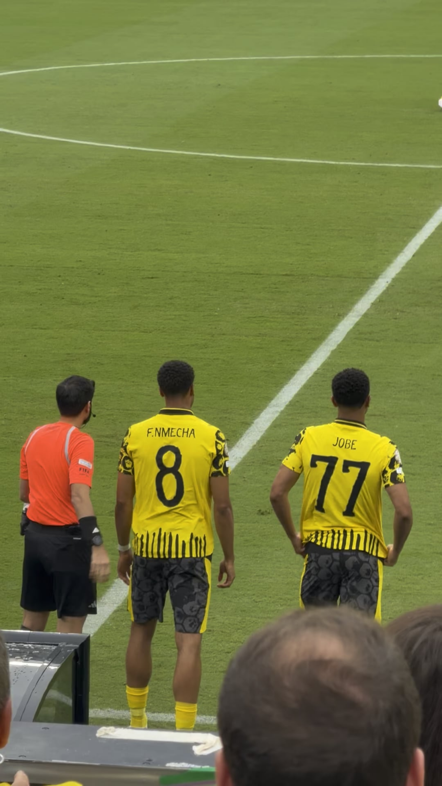 First appearance: Jobe on the pitch in the BVB jersey