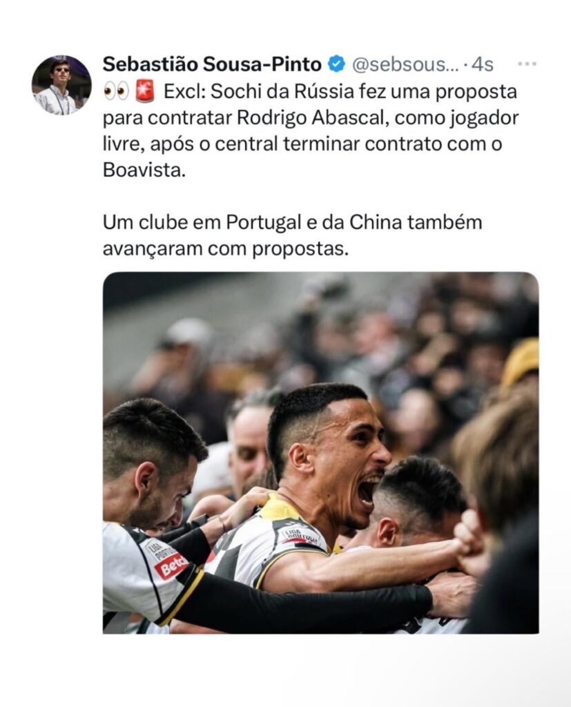 Abascal próximo clube