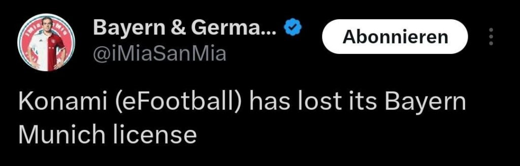 FC BAYERN is out by Konami Finally 🤩