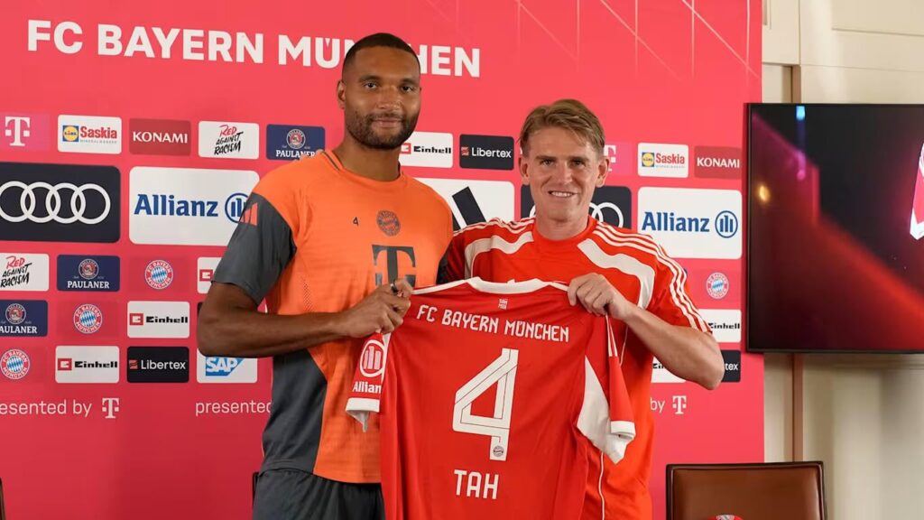 Jonathan Tah officially presented as Bayern player [Press Conference]