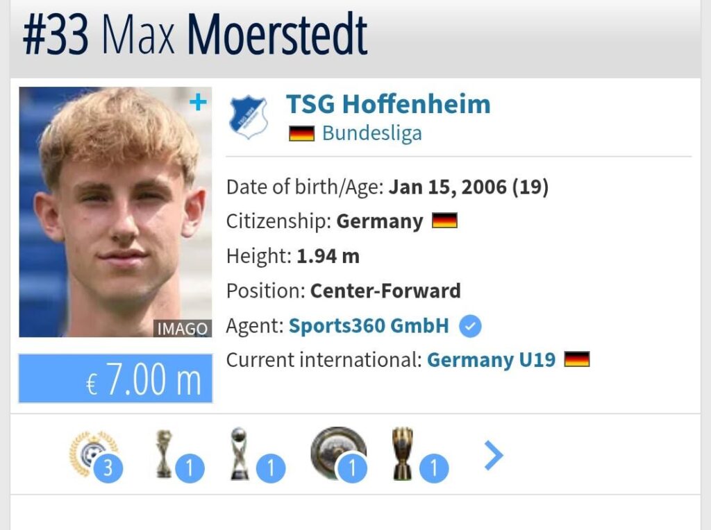 The type of player Dortmund would be looking for, or used to look for in the past.