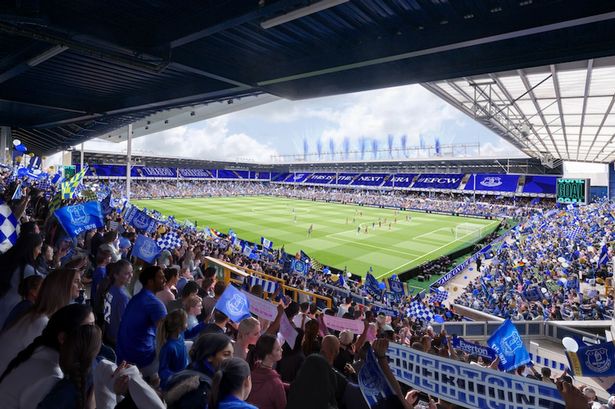 A conceptual image of how Goodison Park could look as the home of Everton Women