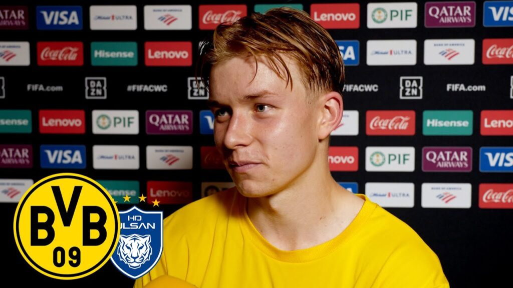 Brandt & Svensson after BVB-Ulsan HD 1:0