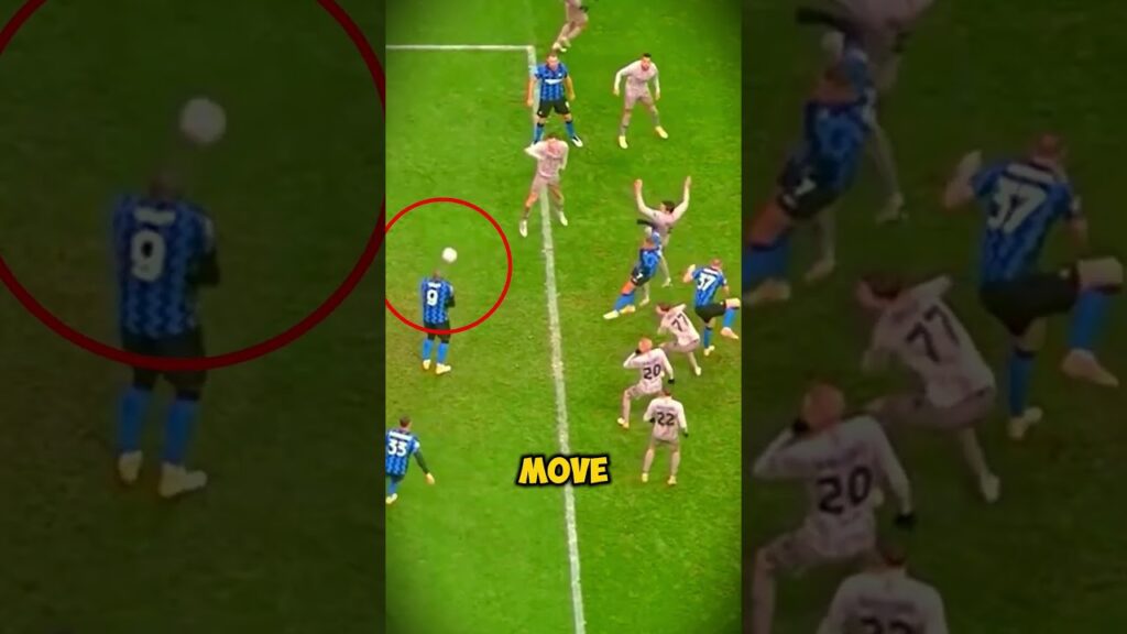 VAR spotted Lukaku's bro 😂 #lukaku #football_moments #soccershorts #footballshorts