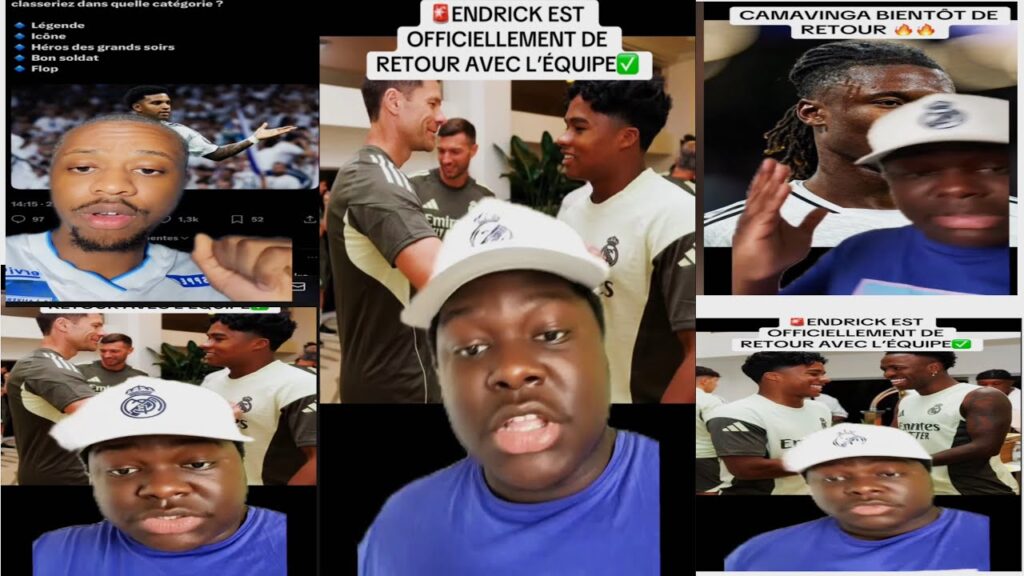 Camavinga Est De Retour Et Aussi Endrick infos du Real Madrid 🔥🔥🔥