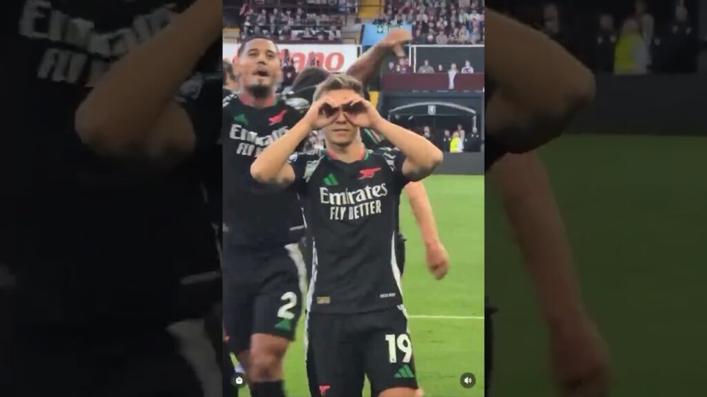 Leandro Trossard’s goal against Aston Villa from the stands! ⚽️