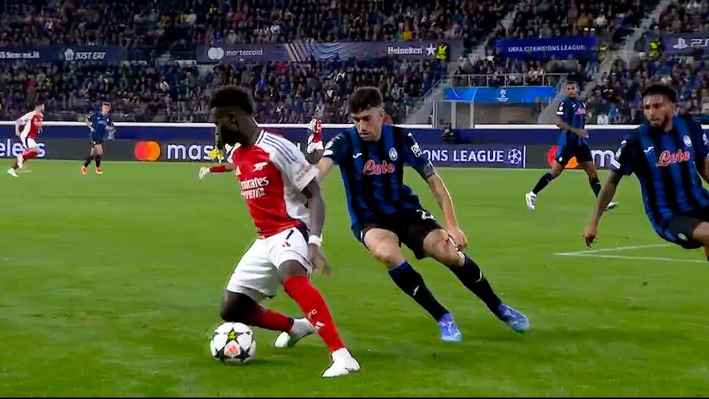 Bukayo Saka moments of magic 🏴󠁧󠁢󠁥󠁮󠁧󠁿👏