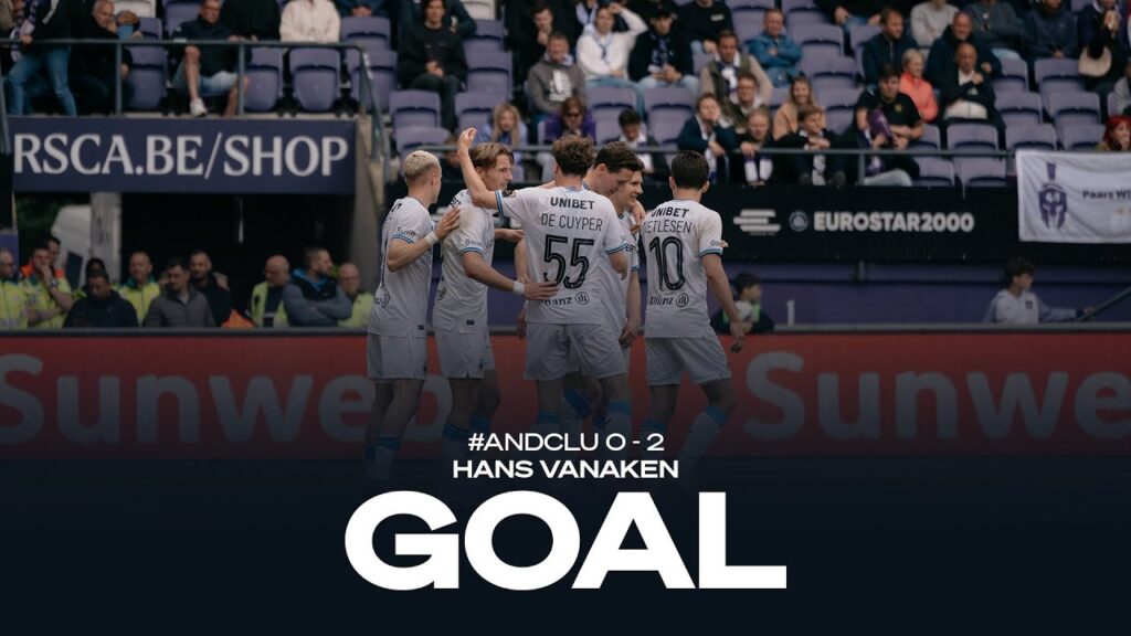 RSC ANDERLECHT - CLUB BRUGGE | 0-2 VANAKEN 2024-2025
