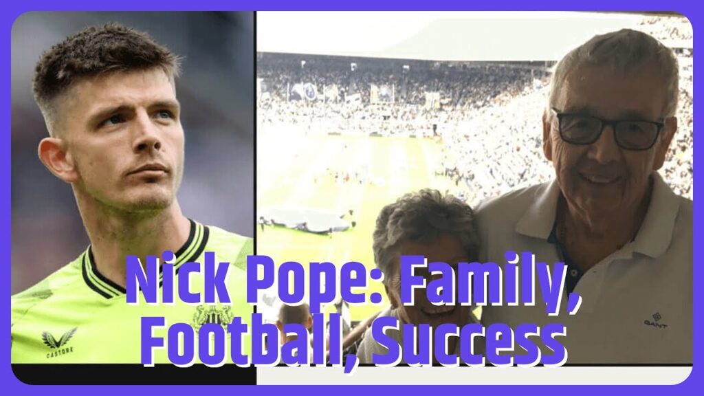 Watching Nick Pope with his family: The travelling, photos with fans and pre-match lasagne