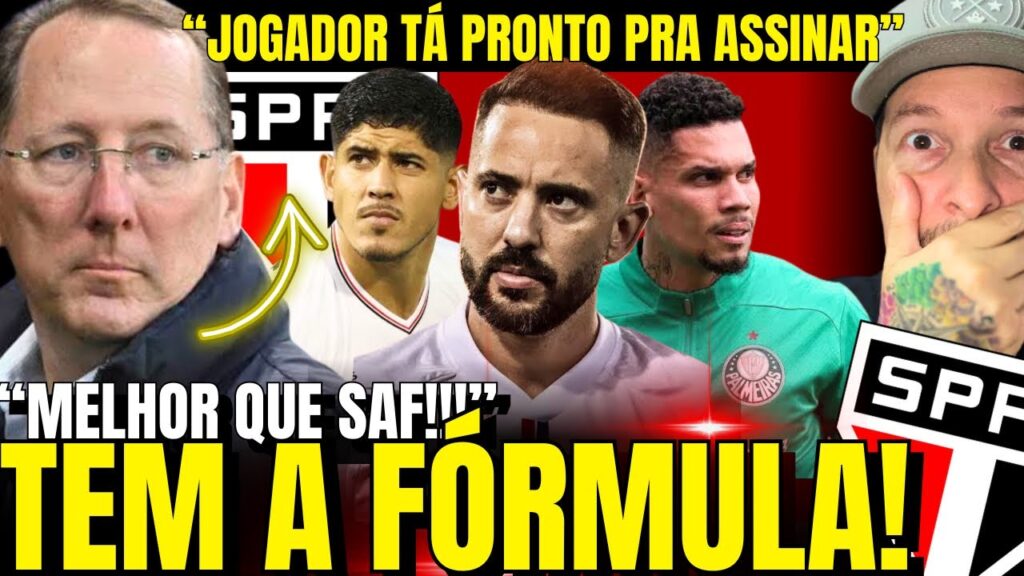 EITA!! SPFC PODE SER SALVO PELA FÓRMULA DO TEXTOR… | ÉVERTON RIBEIRO e BASTIDOR EXPLANADO E ALAN F