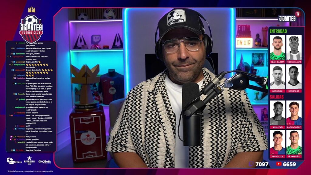 JIJANTES | MERCATO FCB. EL CULEBRÓN NICO WILLIAMS SIGUE. CHARLAS CON HUGO ALBA Y DIEGO PERCAN.