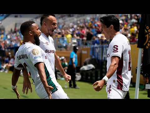 Club World Cup: Inter Milan forward Luis Henrique reacts after suprise Fluminense win