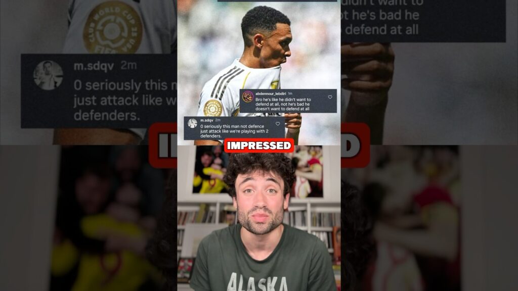 On Trent’s Debut for Real Madrid…