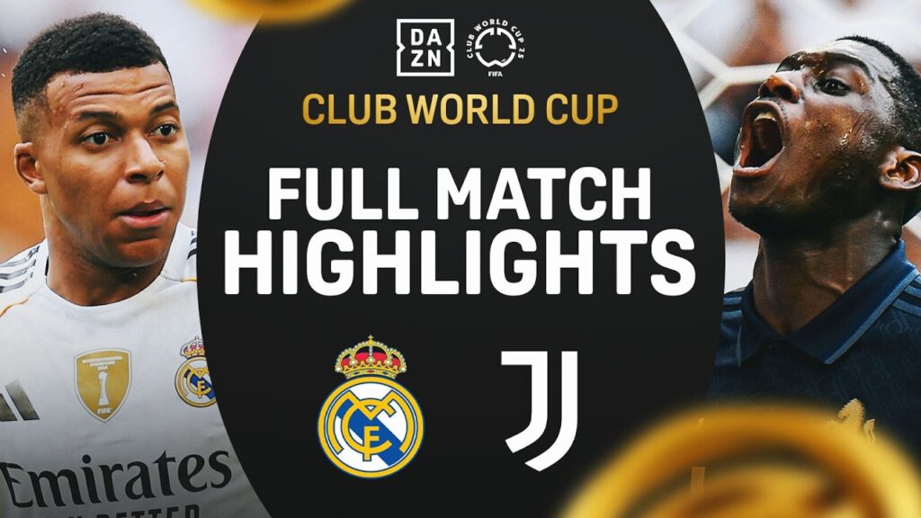 Mbappé Returns as Real Madrid Dominate Juventus | FIFA Club World Cup Highlights