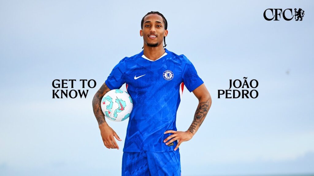 JOAO PEDRO | First Interview in Blue 🔵 | New Signing | Chelsea FC