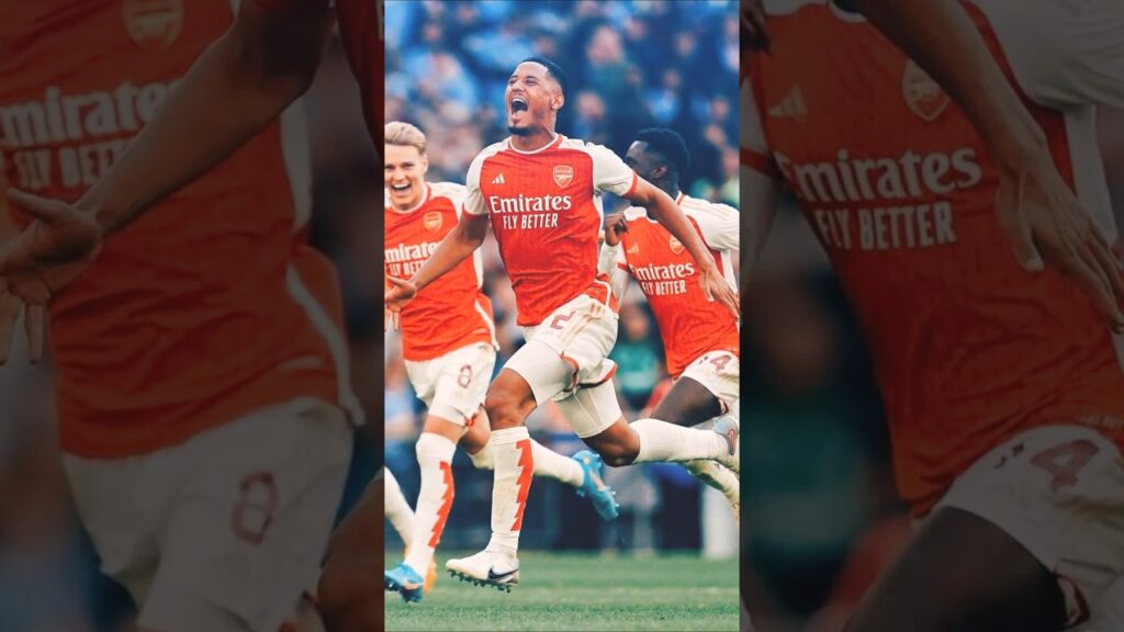 William Saliba Stopper Arsenal  #football #soccer #worldcup #premierleague  #sports  #shortvideo