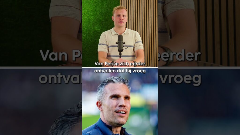 Van Persie heeft keuze tussen Bijlow en Wellenreuther gemaakt: 'Viel zwaar' #bijlow #feyenoord