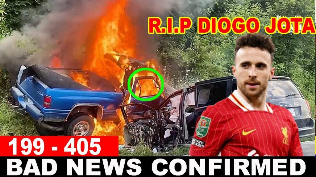😱 “Shocking! Diogo Jota & Brother Die in High-Speed Road Horror” #DiogoJota #liverpool