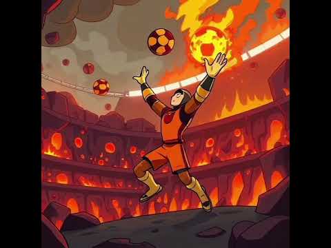 Thibaut Courtois SAVES a FIREBALL in Lava League! 🔥🧤 #GoalkeeperLegend #shorts #football