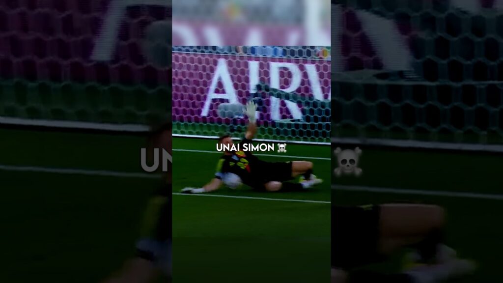 UNAI SIMON 🔥 ☠️ #football #soccer #spain #france