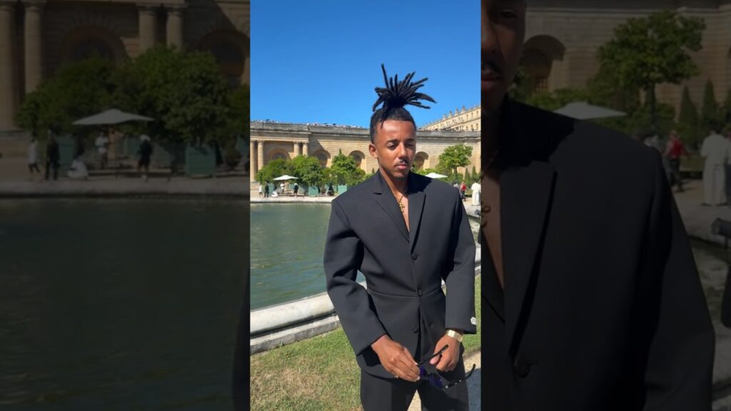 ❤️ Jules Koundé protagoniste du dernier événement de la marque Jacquemus (Barça) #football #shorts