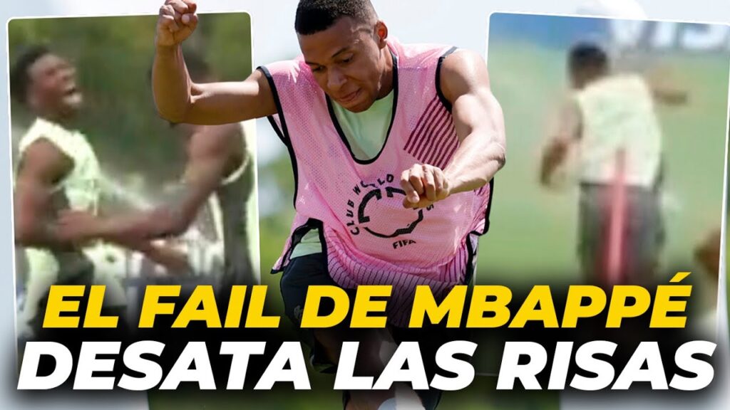 MBAPPÉ 'COLAPSA' en el ENTRENAMIENTO y SORPRENDE a TCHOUAMÉNI y RÜDIGER