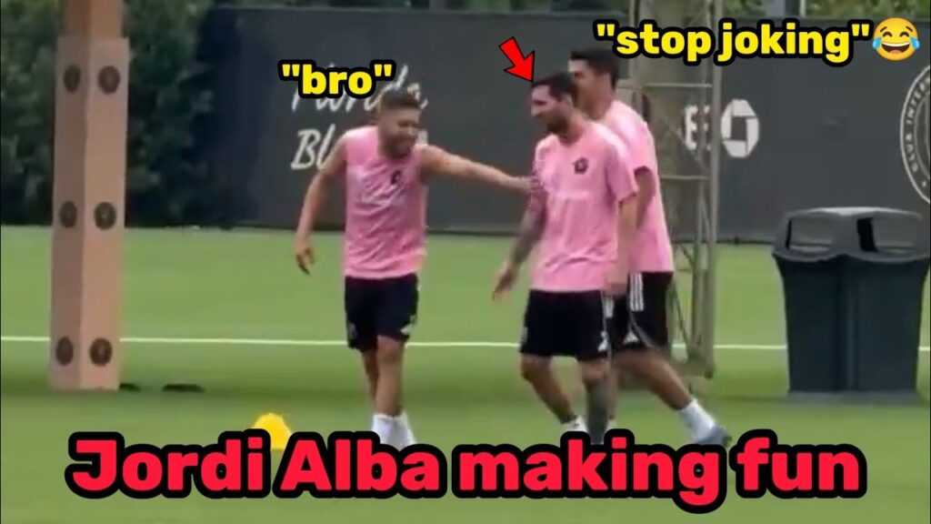 Jordi Alba jokes With Messi & Suarez as Inter Miami prepares to face Montreal in MLS action