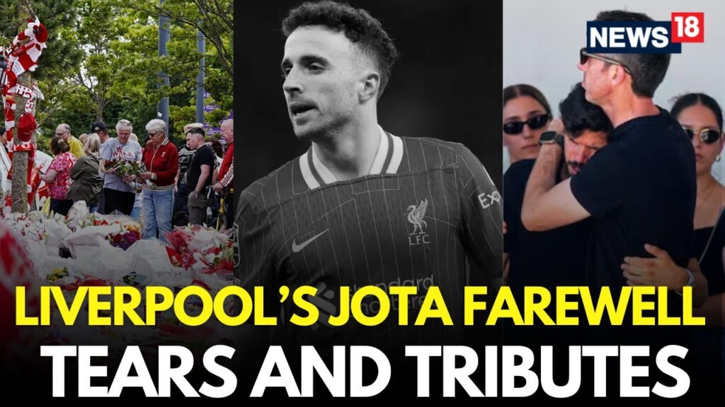 Diogo Jota Funeral | Virgil van Dijk, Andy Robertson, Bruno Fernandes, Joao Felix, Bernardo Silva
