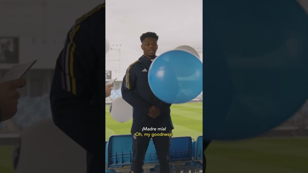 🎈💥 Tchouameni and Camavinga take on the Nivea Men Balloon Challenge! #PreparationIsEverything