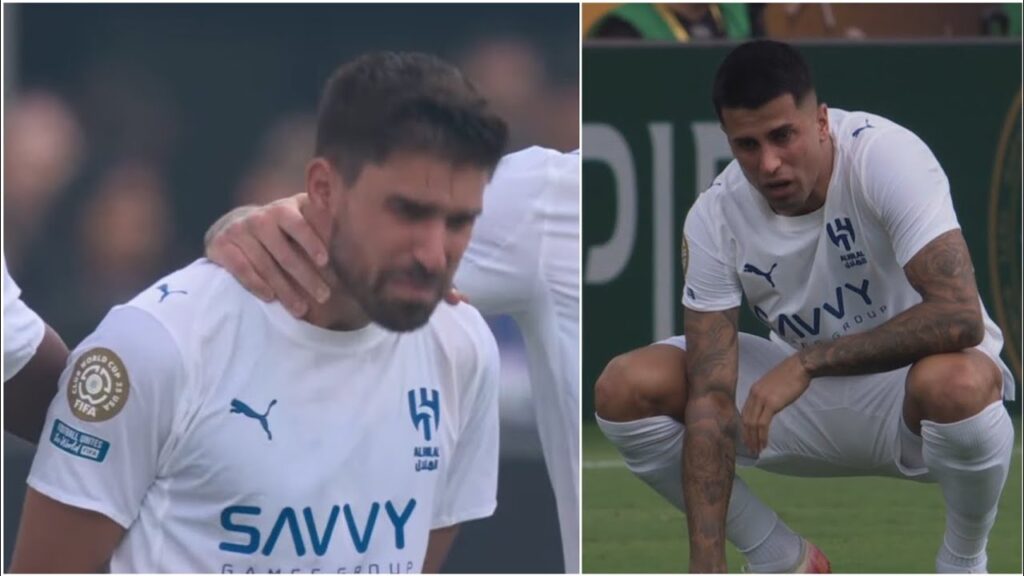 💔 Rúben Neves and João Cancelo CRYING TEARS for DIOGO JOTA in Club world cup Al Hilal match