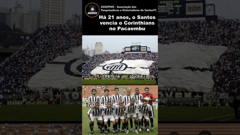 Corinthians 2 x 3 Santos - 04/07/2004 -