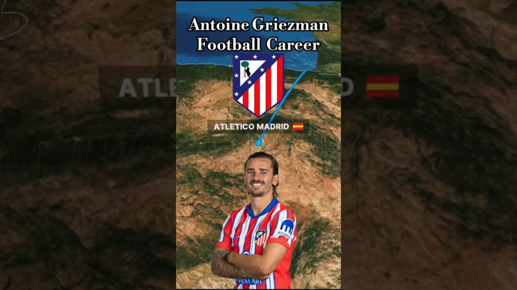 Antoine Griezmann Football Career #antoinegriezmann #shorts