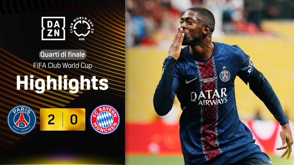 DOUÉ e DEMBÉLÉ eliminano il Bayern: PSG-Bayern Monaco 2-0 | FIFA CWC | DAZN Highlights
