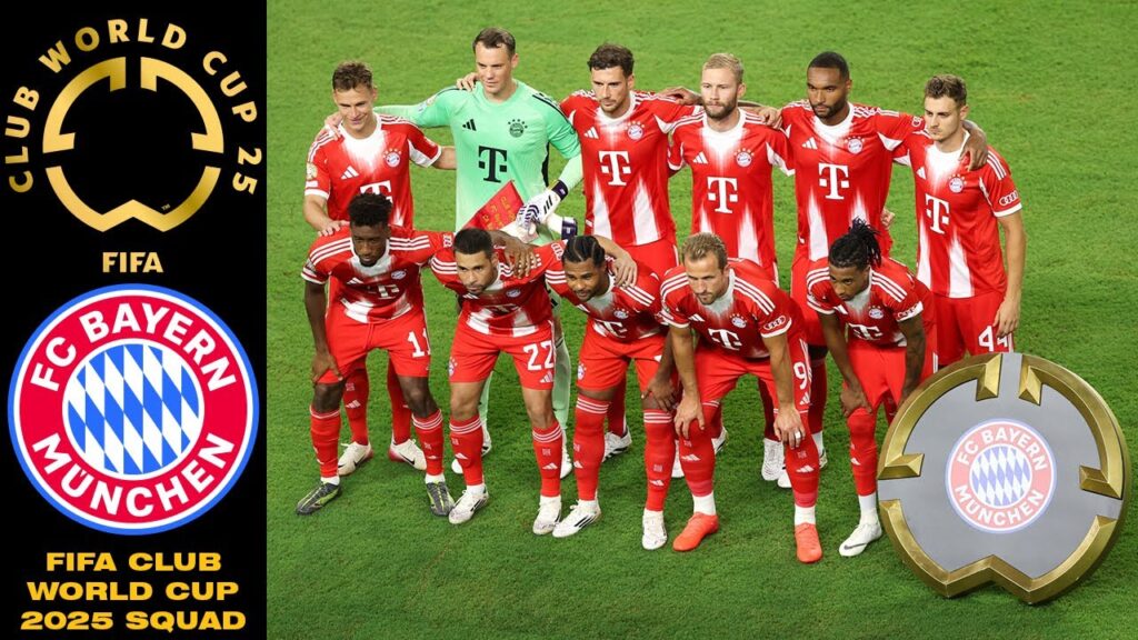 FC BAYERN MÜNCHEN   FIFA CLUB WORLD CUP 2025 SQUAD