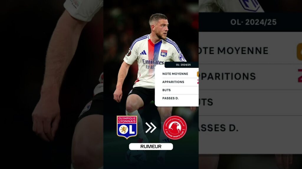 OLYMPIQUE LYONNAIS : JORDAN VERETOUT QUITTE LYON OUAIS MERCI ALLEZ CIAO #transfere