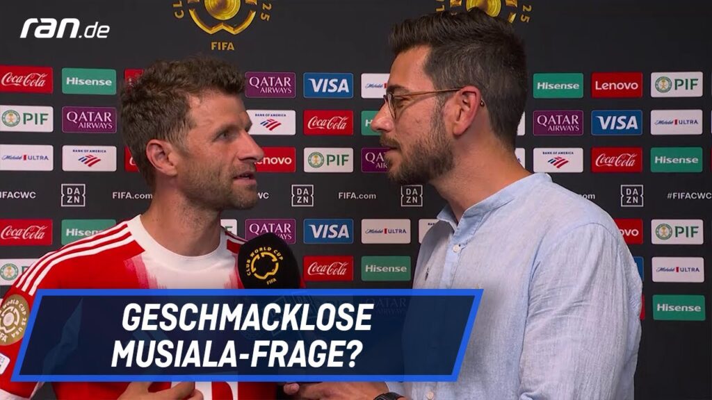 Müller kritisiert Reporter nach Musiala-Frage: "Unangenehm!"