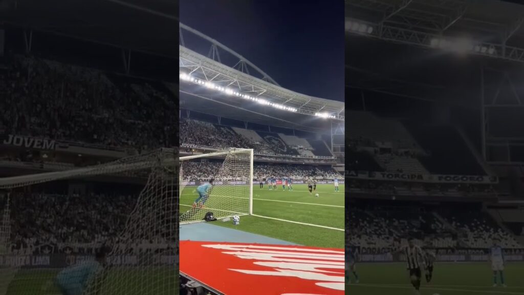 Gol Alex Telles.Botafogo x Capital #ecosdaarquibancada #futebol #botafogo #gol #copadobrasil #shorts