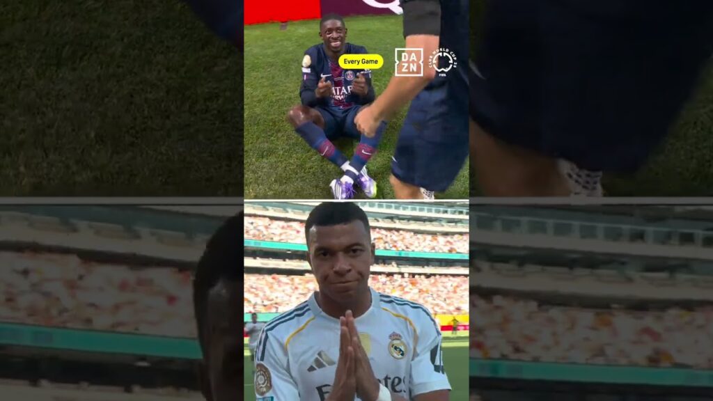 Kylian Mbappé and Ousmane Dembélé pay tribute to Diogo Jota ❤️