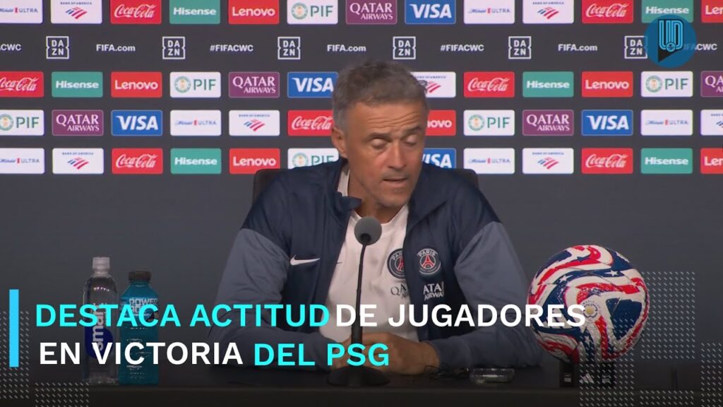 Destaca Luis Enrique valentía de su equipo en victoria del PSG ante el Bayern Múnich