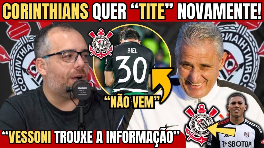 Vessoni revela tudo sobre tite e o futuro do meu timão!