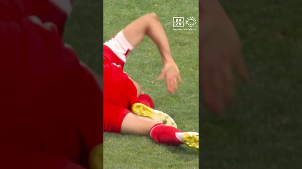 Ganz übles Foul gegen Goretzka!