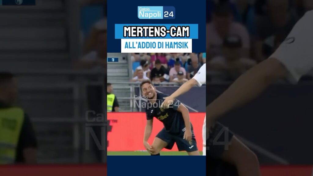MERTENS CAM 📹 La partita di Dries all’addio di Marek Hamsik ⚽️🔥