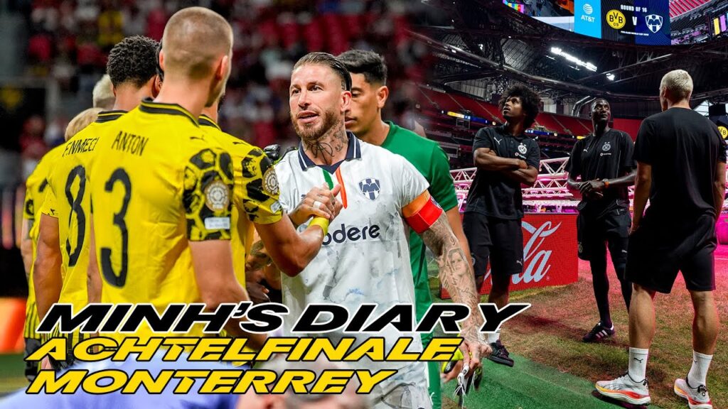 On the fridge with Guirassy & Super Smash Bros with Adeyemi | Minh's Diary vs Monterrey